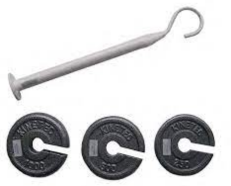 [4655000518] Poids 0,25kg traction (Kinetec)