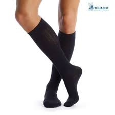 Contention Homme Mi-Bas Longue Pieds fermés noir CL2 2720TL