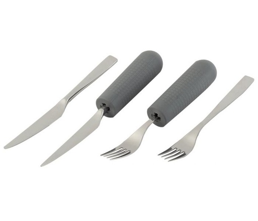 [CE04MAC09] POIGNEE ANTIGLISSE X2 COULEUR GRIS