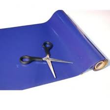 [CE04ROU04] ROULEAU ANTIGLISSE 200X20cm  BLEU