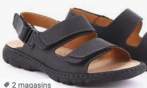 BARI type sandale Noir(paire)