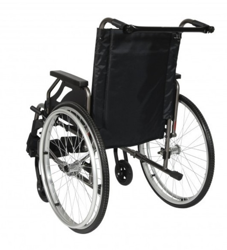 [Novolight45] Fauteuil NOVOLIGHT FIXE DRIVE Noir (ASSISE 45cm) (DeVilbiss Healthcare)Poids Max: 125Kg